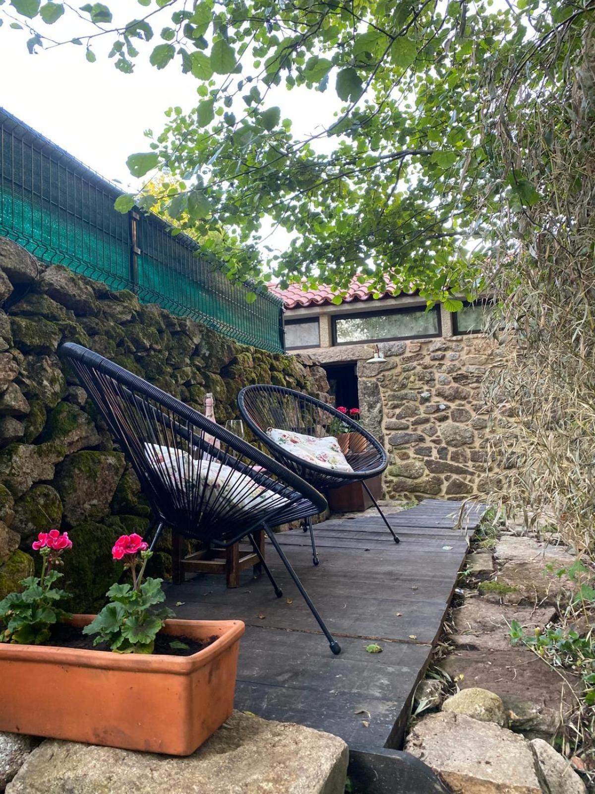 Villa O Muino De Lucho à Ponte Do Porto Extérieur photo